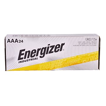 Energizer Industrial AAA Alkaline Battery, 24-Pack