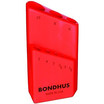 Bondhus Color Coded Case Hex Key Holder