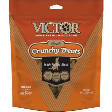 VICTOR 14 oz 16% Protein 6% Fat 3307 Kcal/kg Crunchy Dog Treat with Turkey Meal