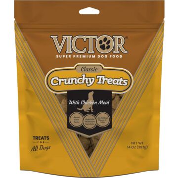 VICTOR 14 oz 16% Protein 6% Fat 3270 Kcal/kg Crunchy Dog Treat with Chicken Meal