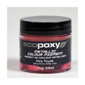 EcoPoxy 15 g Powder Fire Truck Metallic Color Pigment