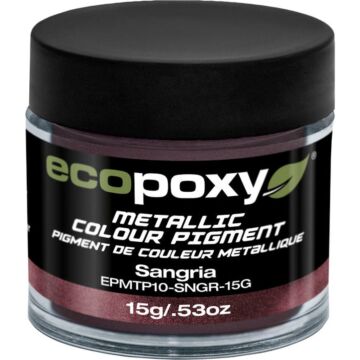 EcoPoxy 15 g Powder Sangria Metallic Color Pigment