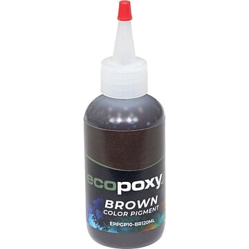EcoPoxy 120 mL Liquid Brown Epoxy Color Pigment