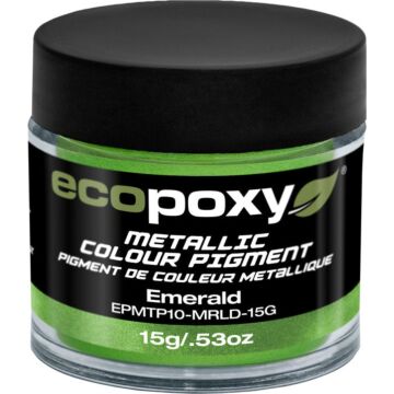 EcoPoxy 15 g Powder Emerald Metallic Color Pigment