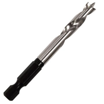 Kreg 1/4 in High Speed Steel 3/8 in Shelf Pin Jig Drill Bit
