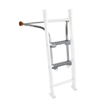 36 in Tip to Tip Steel Steel Original Ladder Stand-Off Stabilizer