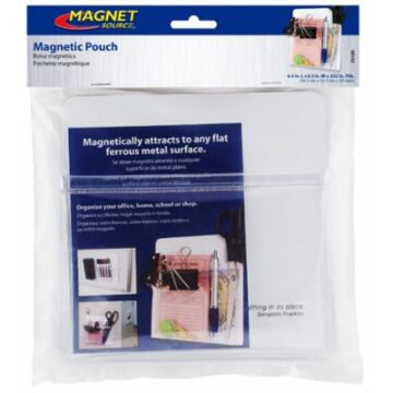 Magnet Source 6.5 x 6.5 in Clear 3D Soft Magnetic Pouch