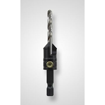 Make it Snappy Tools 1/4 in 11/64 in High Speed Steel Twist Drill Countersink