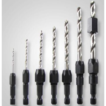 Make it Snappy Tools 1/4 in 7 Pieces Metal Drill Bit Adapter Set