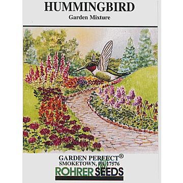 Rohrer Seeds 1/4 oz 2 oz 7-20 1/4 in Annual Hummingbird Garden Mixed Seeds