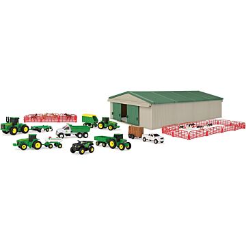 TOMY 5+ Die Cast and Plastic 70 Pieces Farm Toy Playset