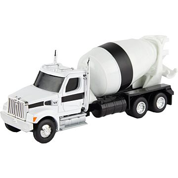 TOMY 3+ Plastic White 49X Cement Mixer Toy Truck