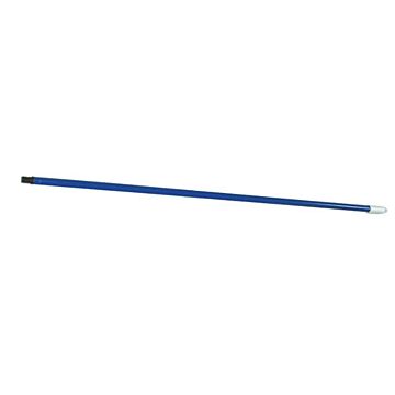 48" Long 7/8" Metal Handle with Plastic Thread Tip