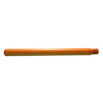 48" Long 15/16" Plain Wood Handle with Threaded Tip