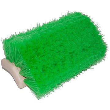 Green Nylon 10" Vehicle Bi-level Wash Brush