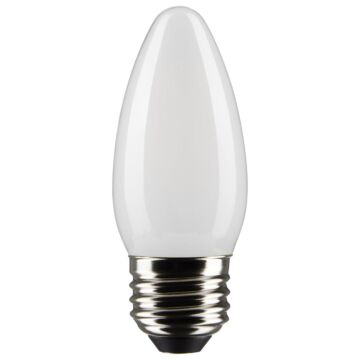 LED 3W Medium Base Frosted Light Bulb 2pk