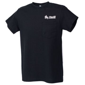 T-Shirt with Pocket - Black