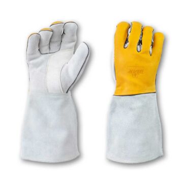 Bear Knuckles Stick/MIG Leather Cowhide Welder Gloves - Size M