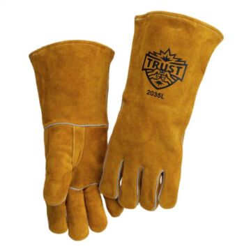 Trust Brown Welding Glove LG