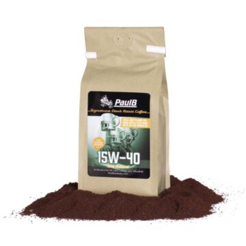 15W-40 Signature Blend Dark Roast Coffee, Ground