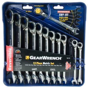 GearWrench 12pc Gearwrench Set Metric