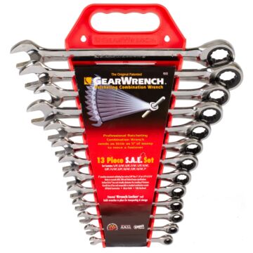 13pc Ratcheting Wrench Set SAE