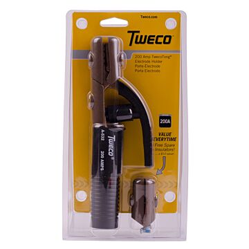 Tweco®  TwecoTong A-532 Electrode Holder (200A, 2/0 MAX, thru 5/32) Copper Alloy, Clamshell
