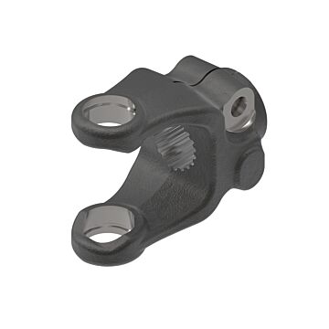 55 series yoke with 1 3/4-20 spline bore and clamp connection