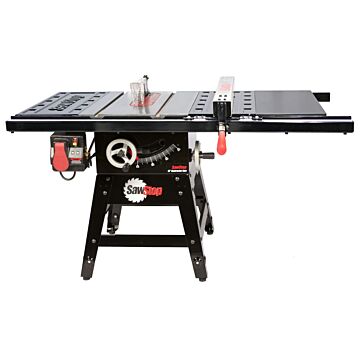 ASSEMBLY: 1.75HP Contractor Saw with 30” Premium fence system, fence & rail kit