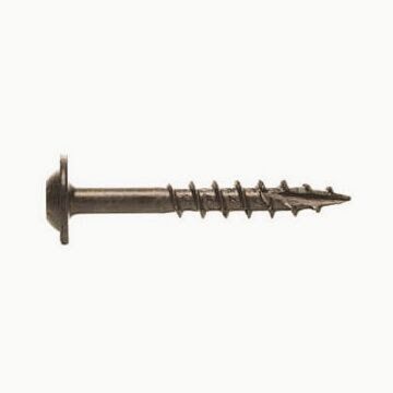 Big Timber #7 x 1-1/4 In. Round Washer Head Screw (222 Ct., 1 Lb.) Sandstone