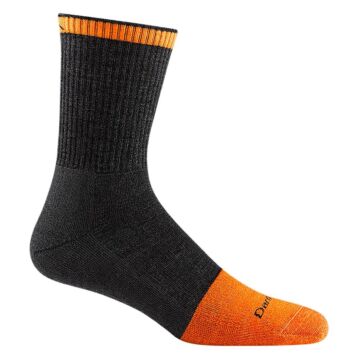 Men's Steely Midweight Micro Crew Work Sock (Graphite)