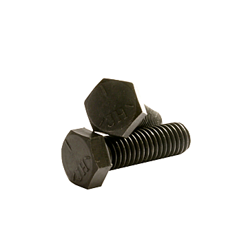 Hex Cap Screw, Grade 5, Coarse Thread, Medium Carbon, 3/8-16, 11" Length, Plain