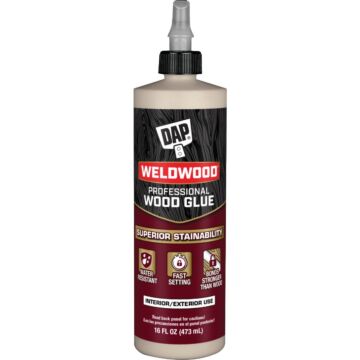 DAP Weldwood Professional Wood Glue (Tan) 16 oz