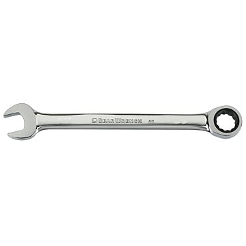 GearWrench 9028D Combination Wrench, SAE, 7/8 in Head, 11.476 in L, 12-Point, Steel, Chrome, Standard Handle