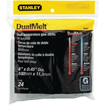 Stanley GS20DT Glue Stick, Resin Odor, Silver