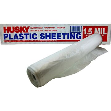 8 ft 4 in Plastic Clear Low Density Plastic Sheeting