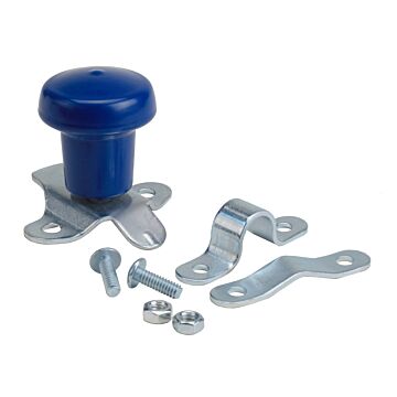 Double HH Blue Color Spinner Mount Manual Steering Wheel Spinner