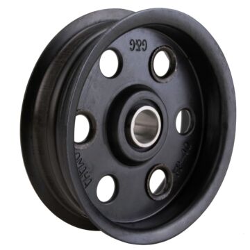 G&G Manufacturing Company 4" High Speed Flat Idler Pulley, 5/8" Bore