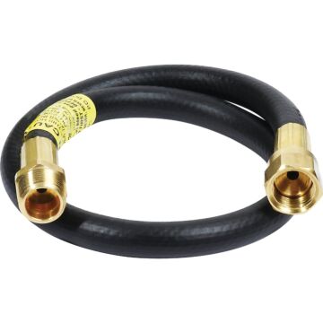 MR. HEATER 22 In. x 3/8 In. MPT x 3/8 In. Female Flare LP Hose Assembly