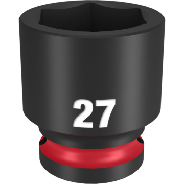Milwaukee SHOCKWAVE™ Impact Duty 1/2" Drive 27MM Standard 6 Point Socket