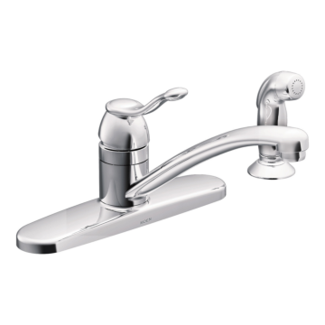 Moen Adler Chrome One-Handle Kitchen Faucet