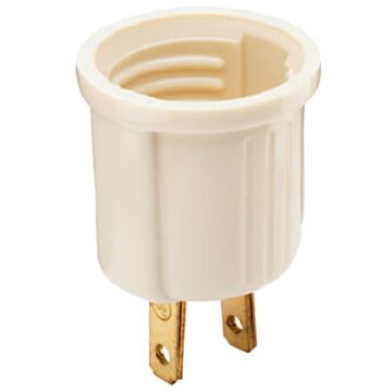 Pass & Seymour Legrand 61ICC10 Edison Adapter, 660 W, Ivory