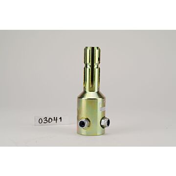 Double HH 1-3/4" x 20spl Female 1-3/8" x 6spl Male PTO Adapter