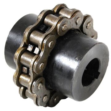 G&G Manufacturing Company Chain Coupler Sprocket for #60 Chain with 1" Shaft