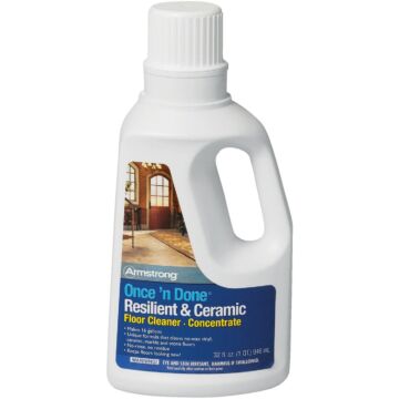 Armstrong Once 'N Done 32 Oz. Resilient & Ceramic Floor Cleaner Concentrate