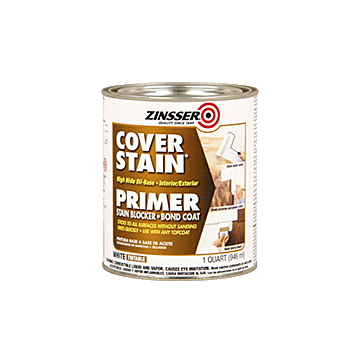 Zinsser High Hide Cover-Stain® Primer - 1 Qt - White
