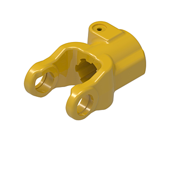 AB2,AW20 series yoke with 1 3/8-6 spline bore and quick disconnect connection