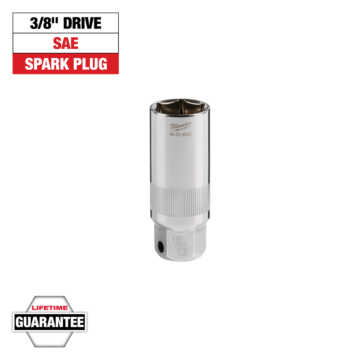 Milwaukee 3/8" Drive 13/16" Spark Plug Socket