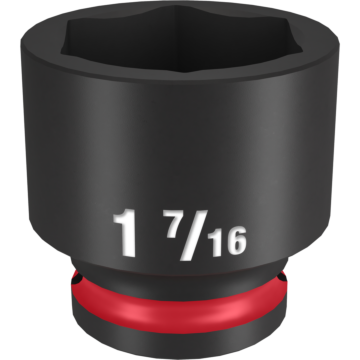Milwaukee SHOCKWAVE™ Impact Duty 1/2" Drive 1-7/16" Standard 6 Point Socket