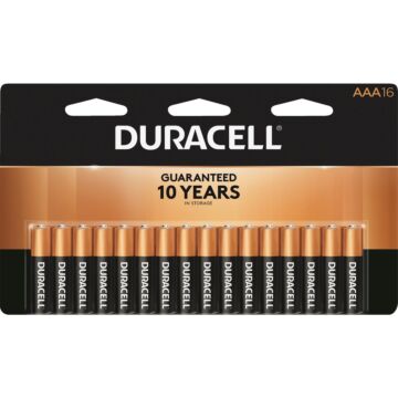 Duracell CopperTop AAA Alkaline Battery (16-Pack)